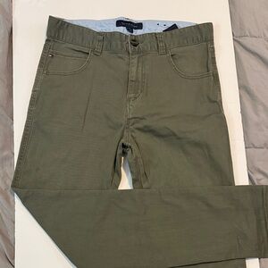 Tommy Hilfiger Khaki Green Trousers